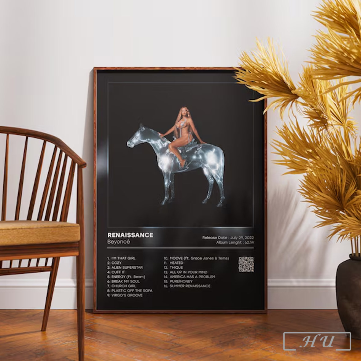 Renaissance Beyonce Poster Rap Poster Music Album Rap Album Poster Custom Music Album Poster Choose Your Own Album Poster Personalized Music Album Print