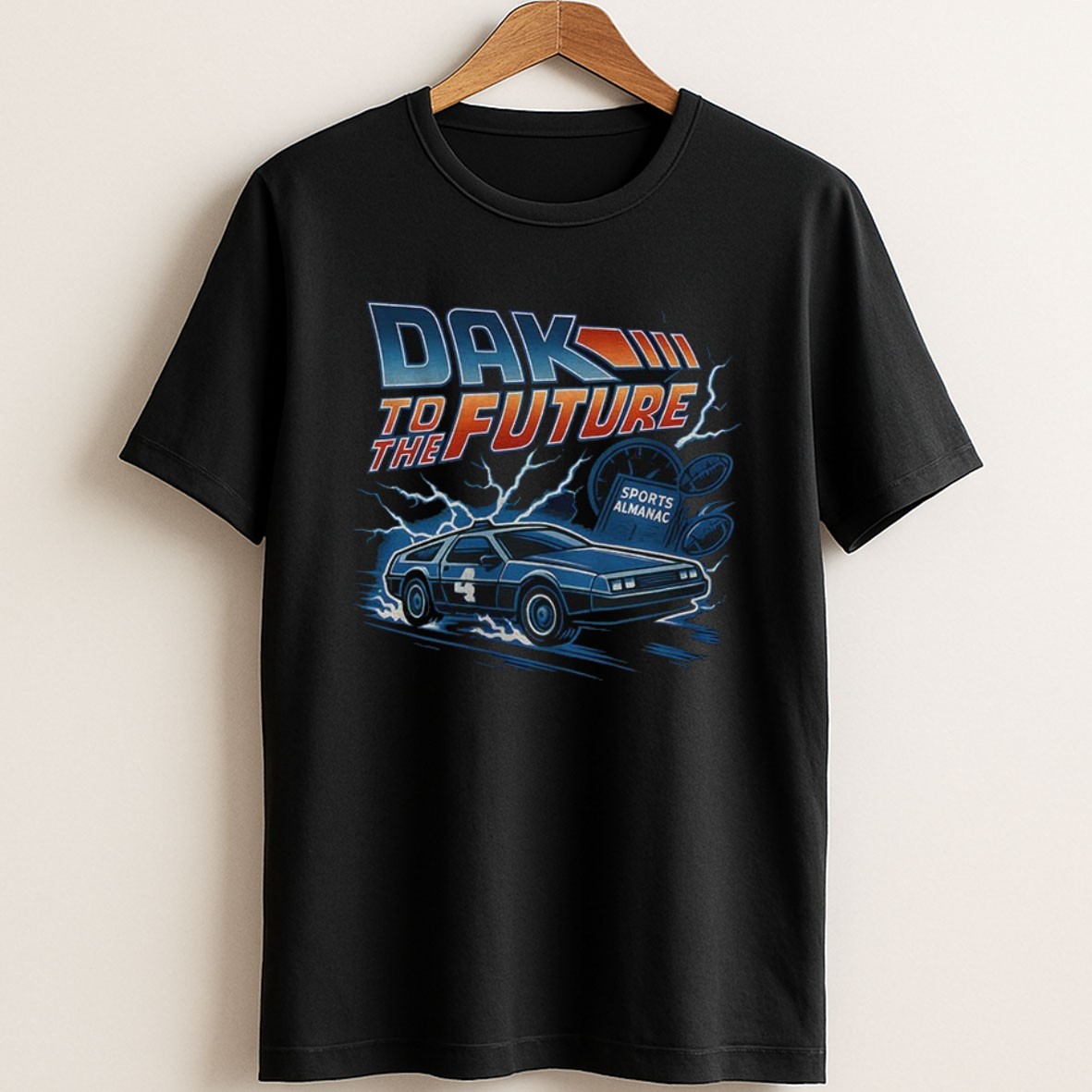 Dak Prescott Dallas Cowboys Nfl Football Dak To The Future T Shirt