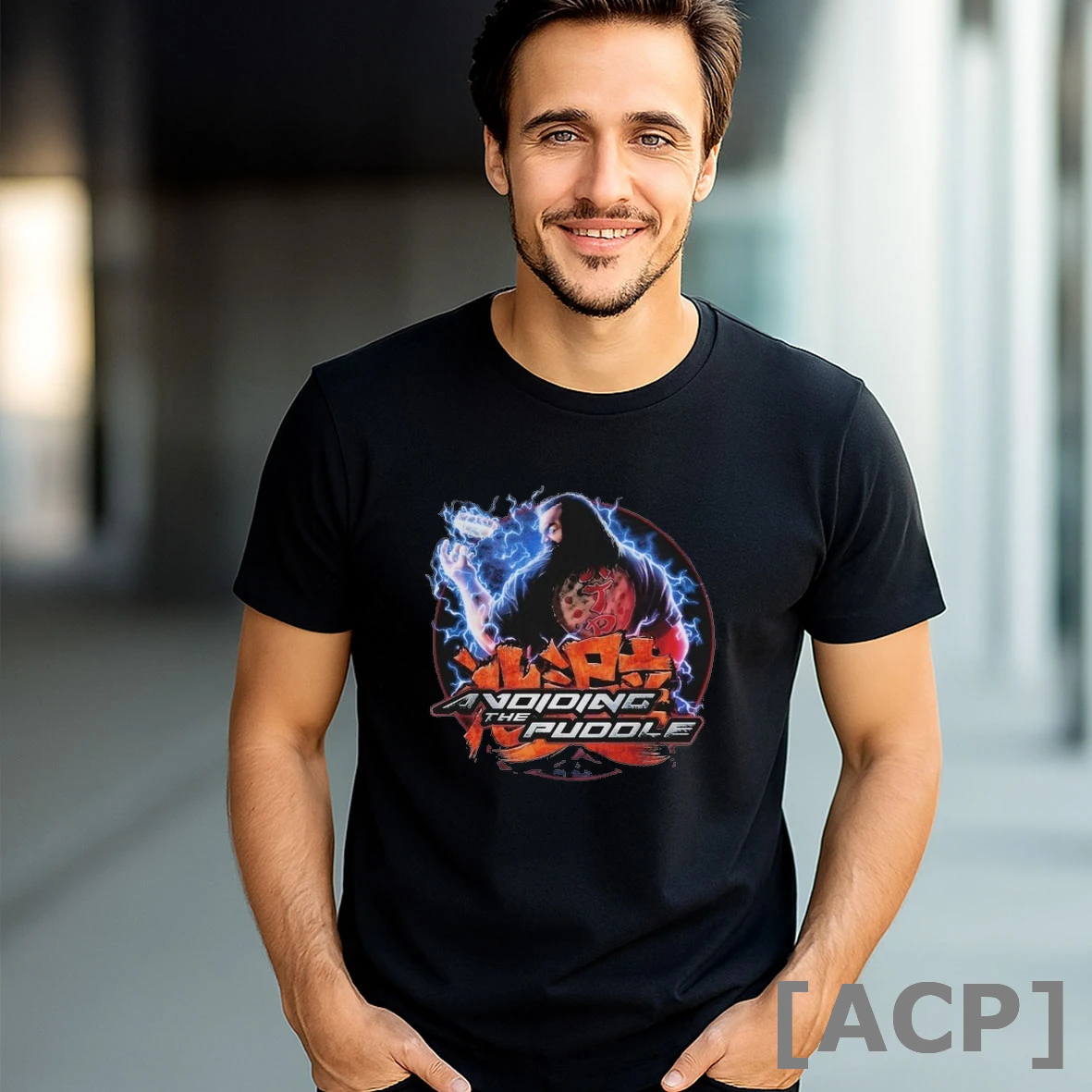 Official Avoiding The Puddle Aris Lightning T Shirt Sweater