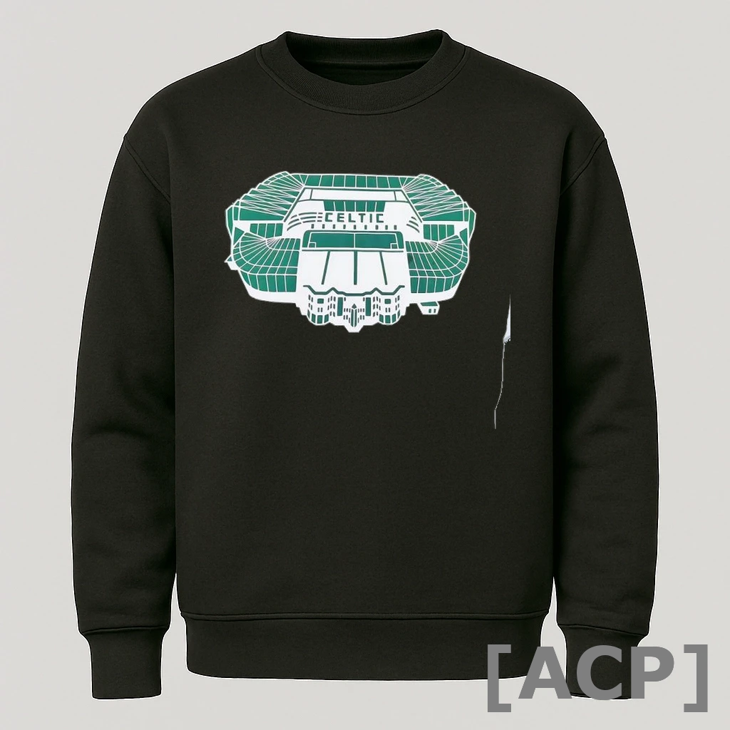 Official Celtic Park Home Stadium Of Celtic Football Club In Glasgow Scotland T Shirt Sweater