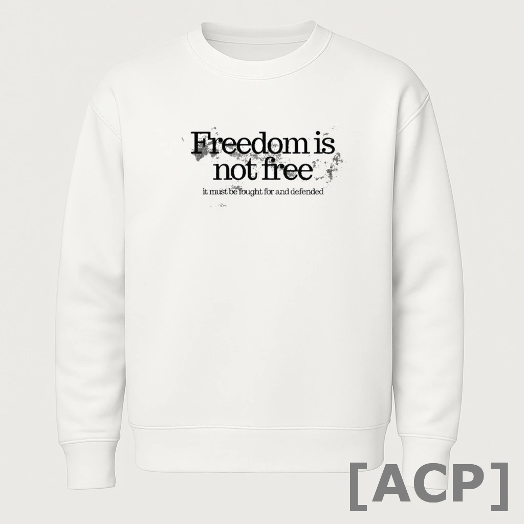 Official Charlie Kirk Freedom Is Not Free T Shirt Sweater