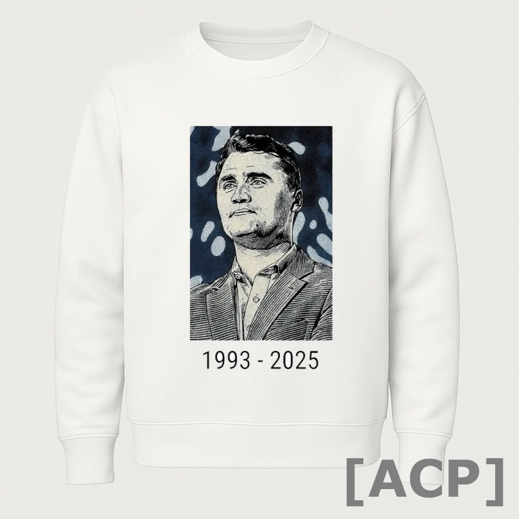 Official Charlie Kirk Memorial Tribute 1993 2025 Shirts Men T Shirt Sweater
