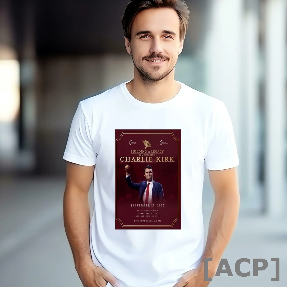 Official Charlie Kirk Sept 21 2025 Glendale Arizona T Shirt Sweater
