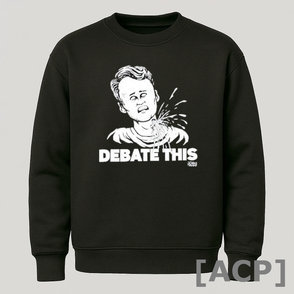 Official Charlie Kirk Shot Debate This Diablo Macabre T Shirt Sweater