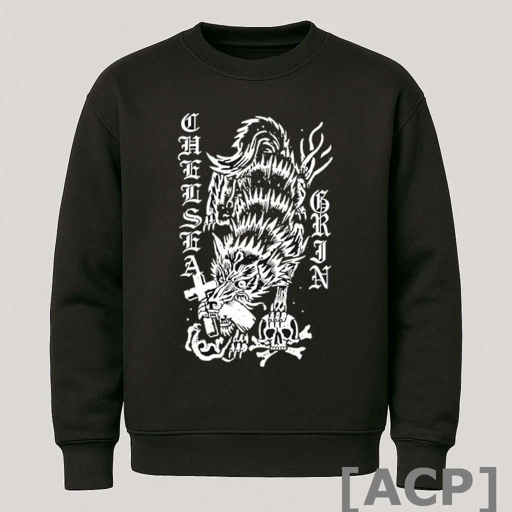 Official Chelsea Grin Lone Wolf T Shirt Sweater