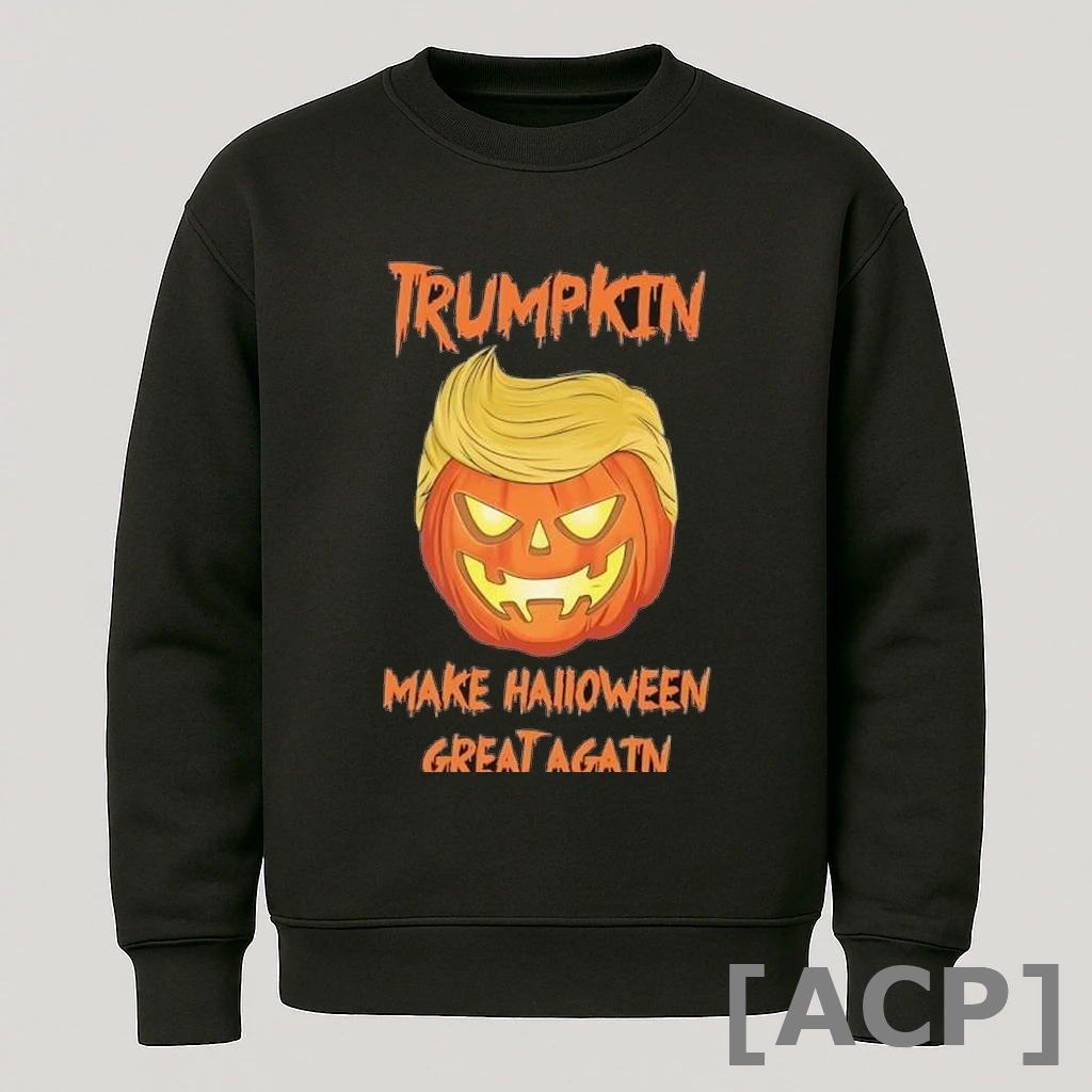 Official Donald Trump Trumpkin Make Halloween Great Again T Shirt Sweater