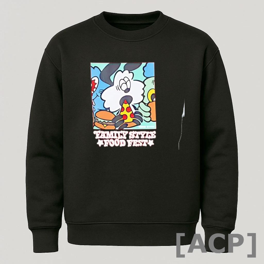 Official Family Style Food Fest T Shirt Sweater