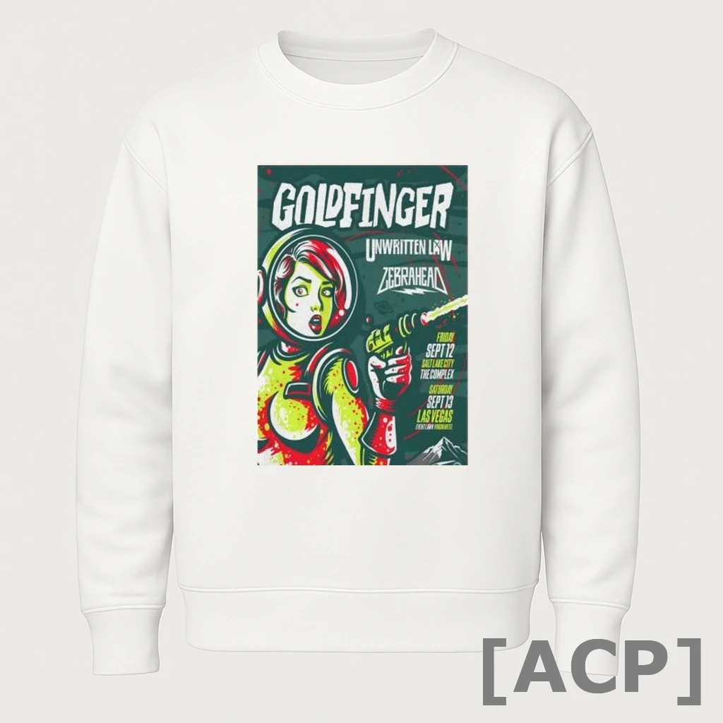 Official Goldfinger Sep 12 2025 The Rockwell Salt Lake City Ut T Shirt Sweater