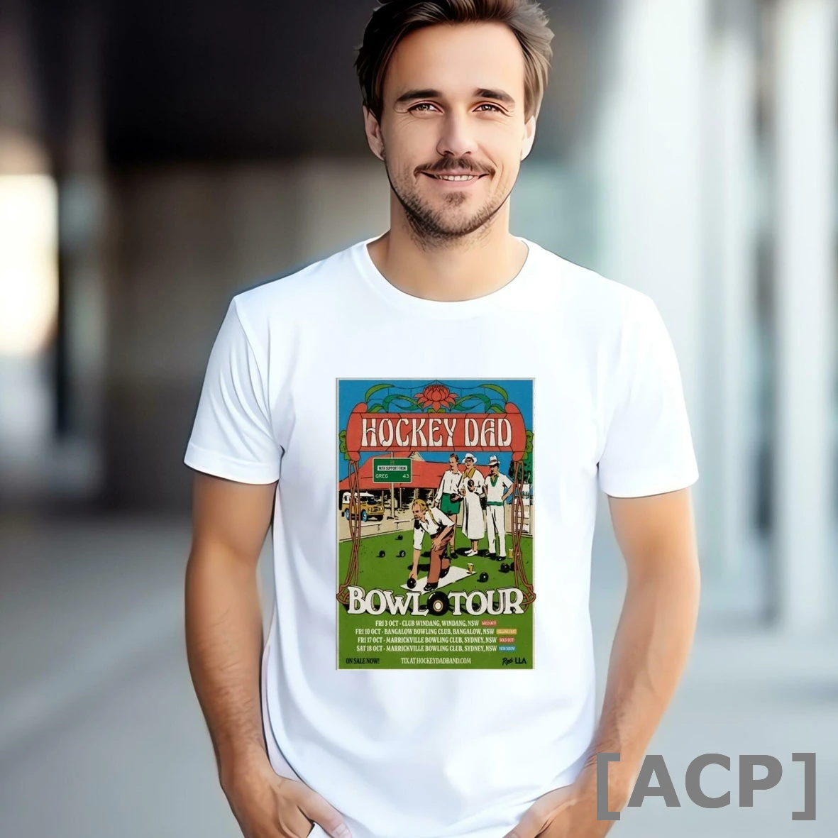 Official Hockey Dad Bowl Tour 2025 T Shirt Sweater