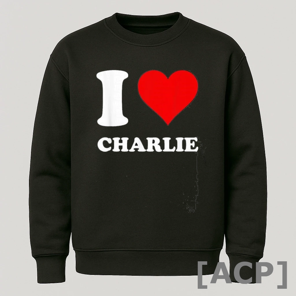 Official I Love Charlie Kirk T Shirt Sweater