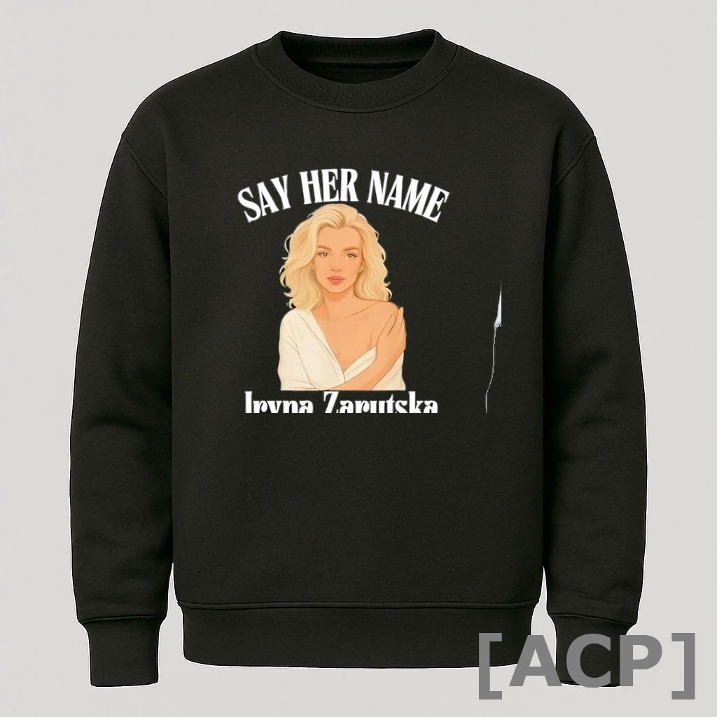 Official Iryna Zarutska Say Her Name T Shirt Sweater