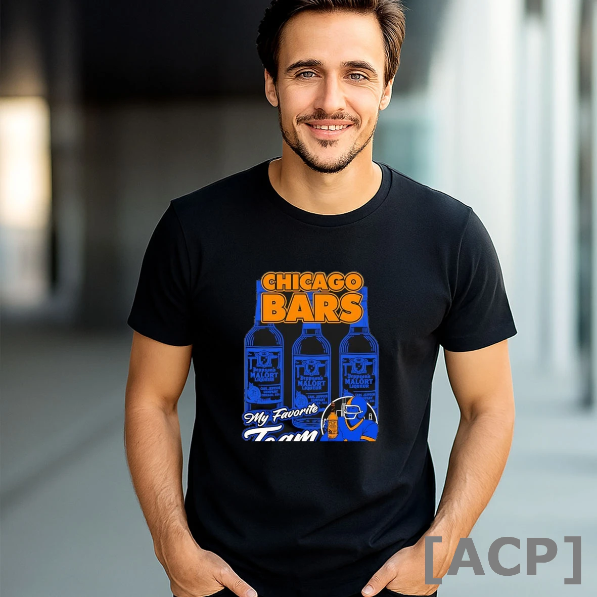 Official Jeppsons Malort Chicago Bears Nfl Chicago Bars My Favorite Team T Shirt Sweater