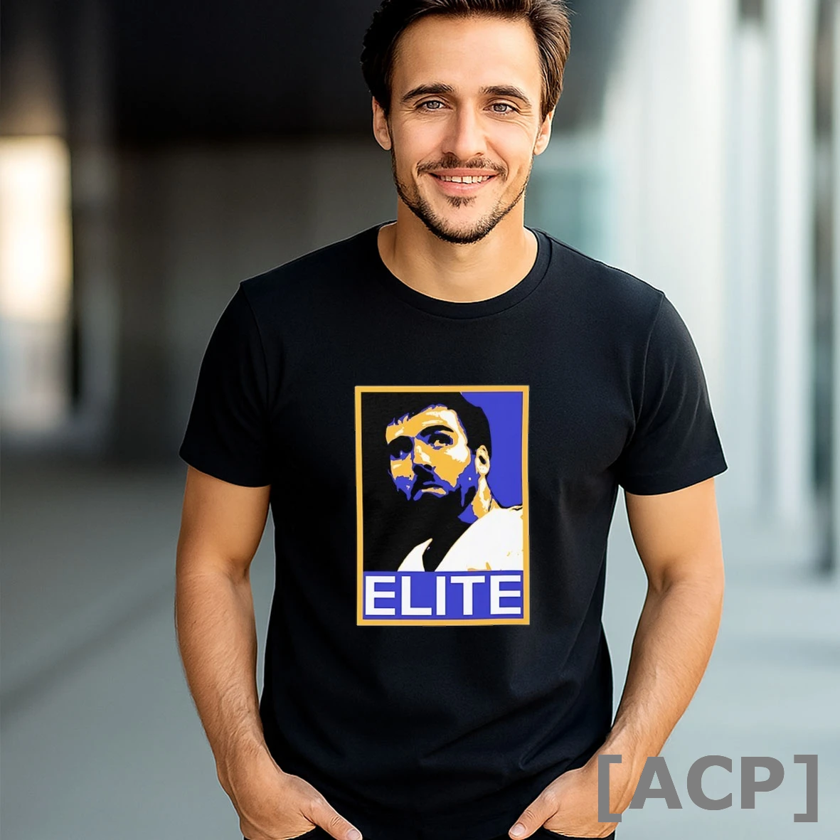 Official Joe Flacco Elite Cleveland Browns T Shirt Sweater