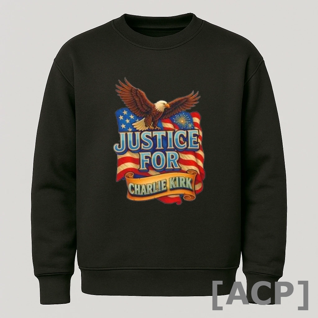 Official Justice For Charlie Kirk American Eagle T Shirt Sweater