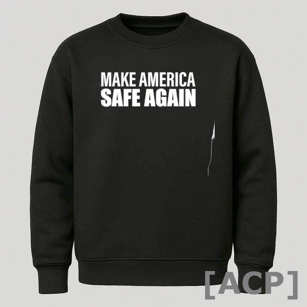 Official Make America Safe Again Retro T Shirt Sweater