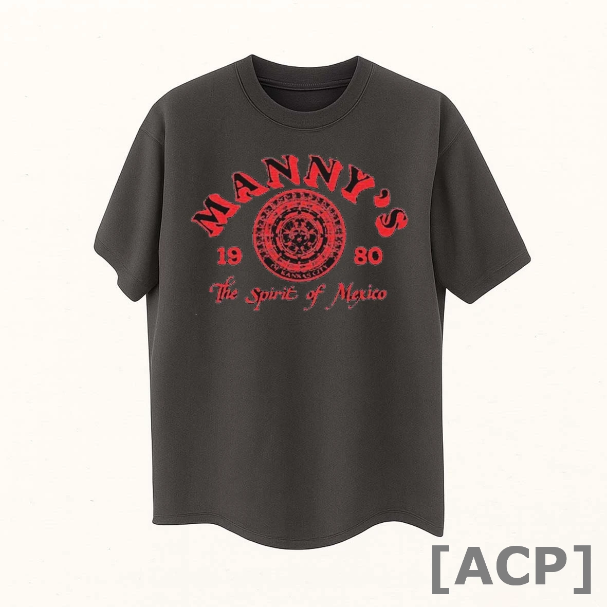 Official Mannys The Spirit Of Mexico 1980 T Shirt Sweater