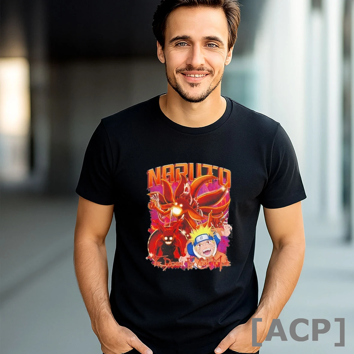 Official Naruto The Demon Fox Cloak Mode T Shirt Sweater