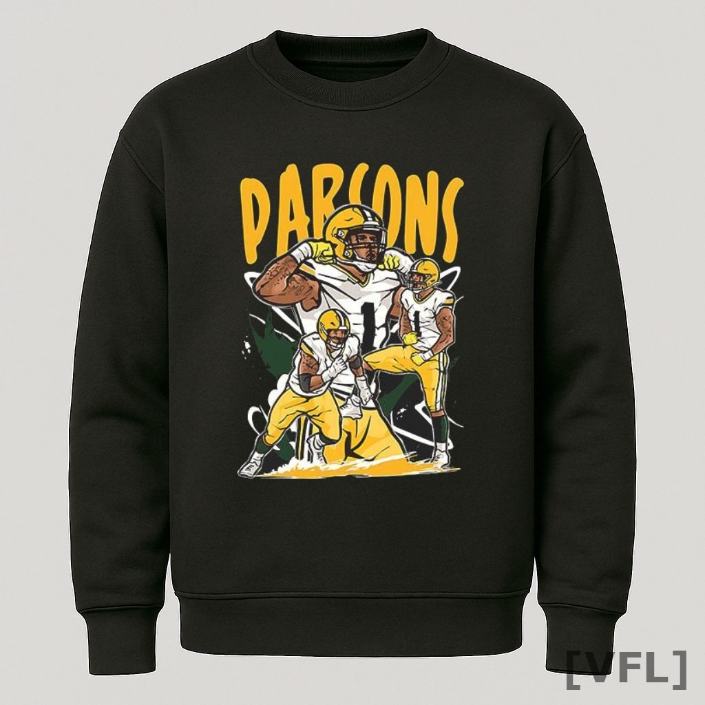 Official Parsons Green Bay Packers Jaire Alexander 1 Football Player Sweater