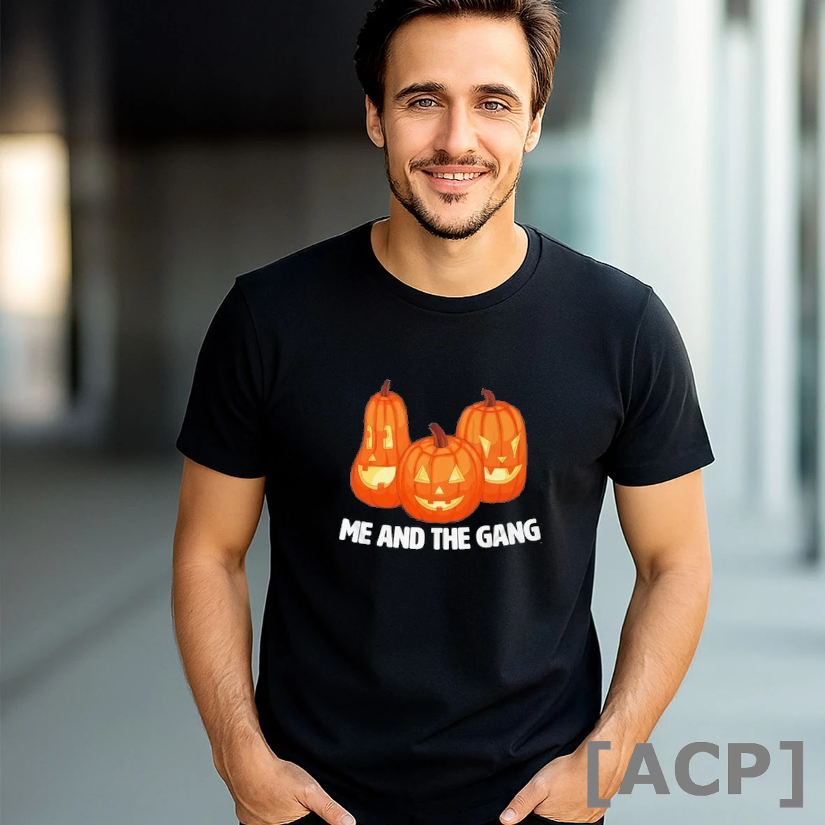 Official Pumpkin Me And The Gang T Shirt Sweater