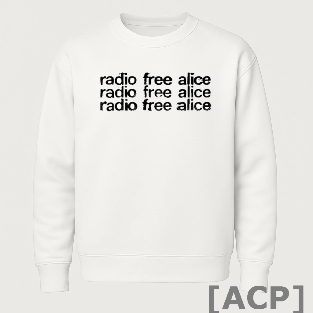 Official Radio Free Alice 2025 T Shirt Sweater