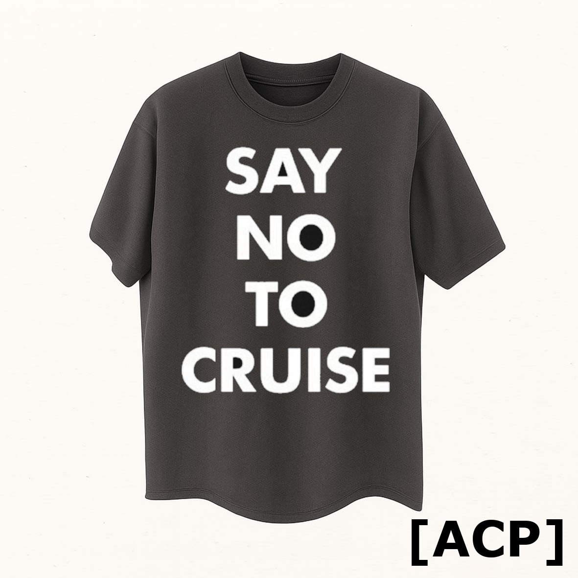 Official Samay Raina Wearing Say No To Cruise T Shirt Sweater