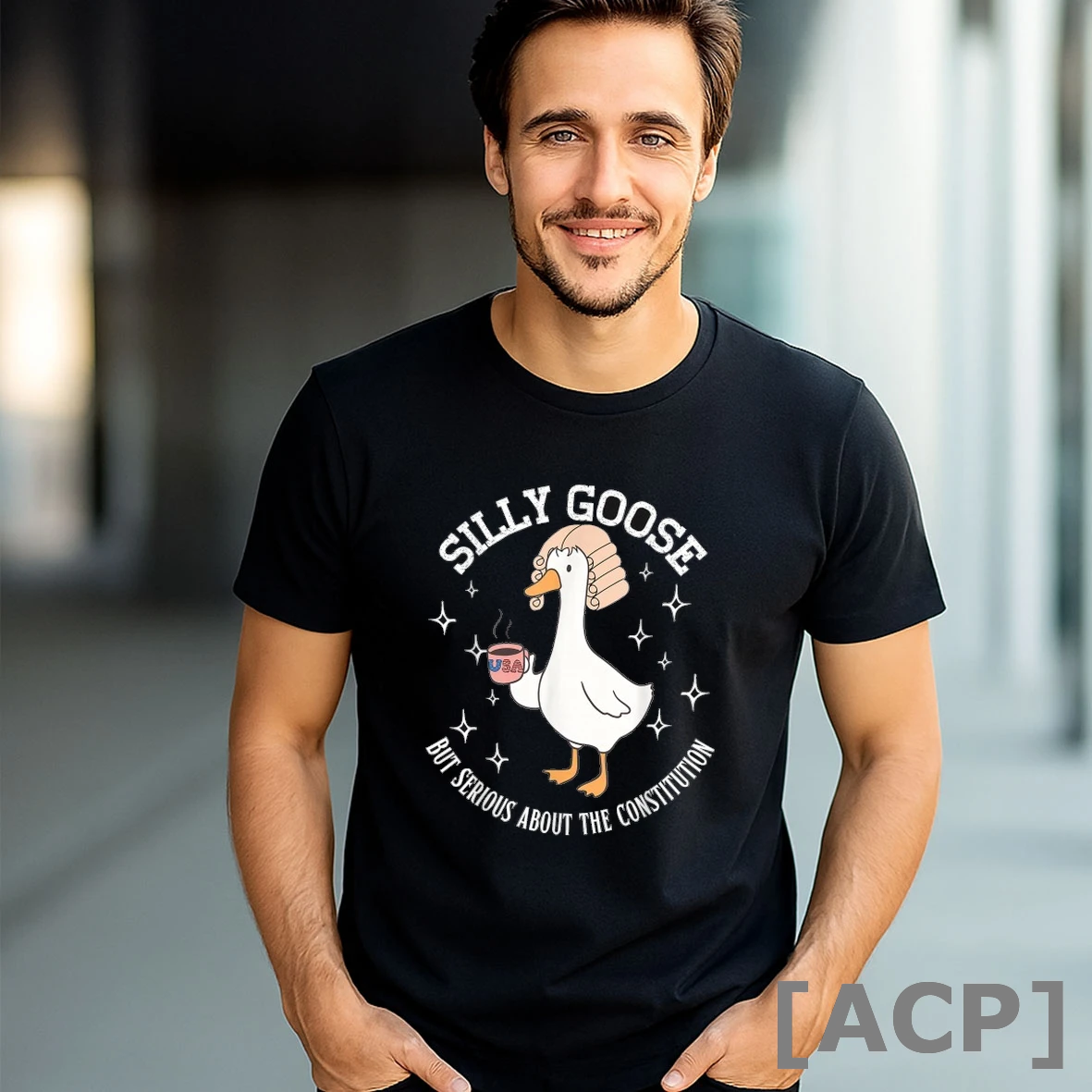 Official Silly Goose But Serious About The Constitution T Shirt Sweater