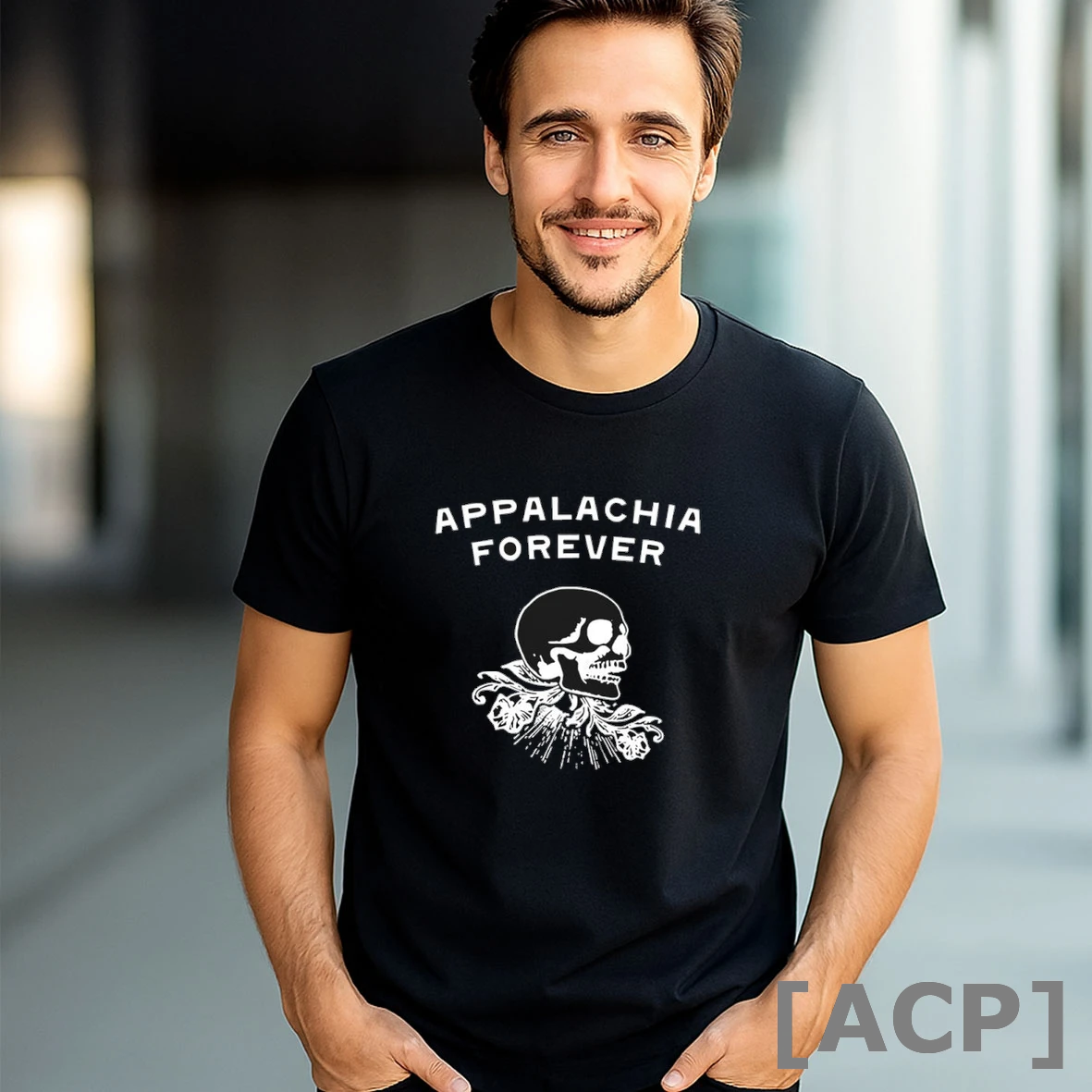 Official Skull Philip Bowen Appalachia Forever T Shirt Sweater