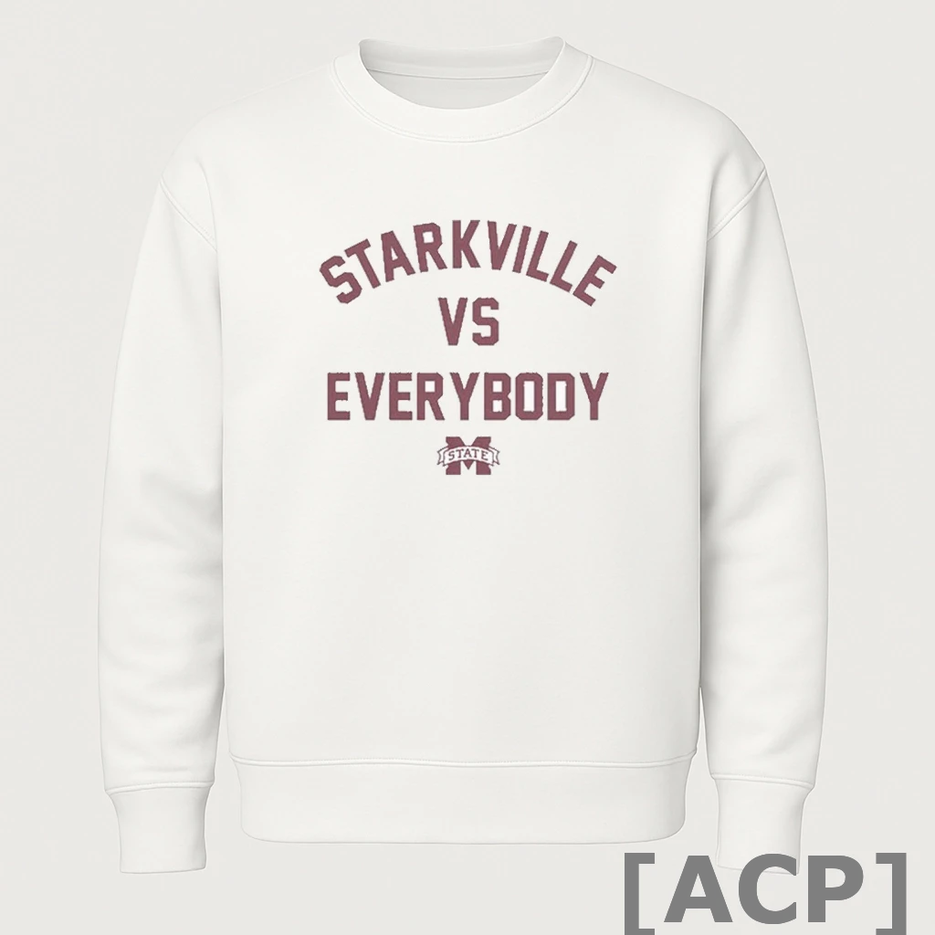 Official Starkville Vs Everybody Msu Bulldogs T Shirt Sweater