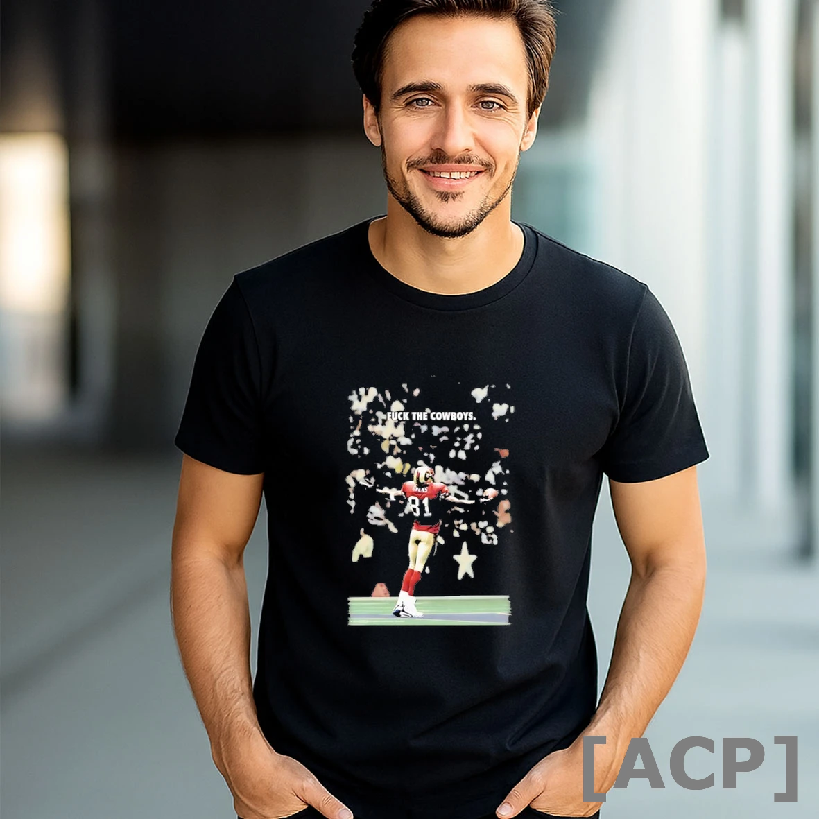 Official Terrell Owens San Francisco 49ers Fck The Cowboys T Shirt Sweater