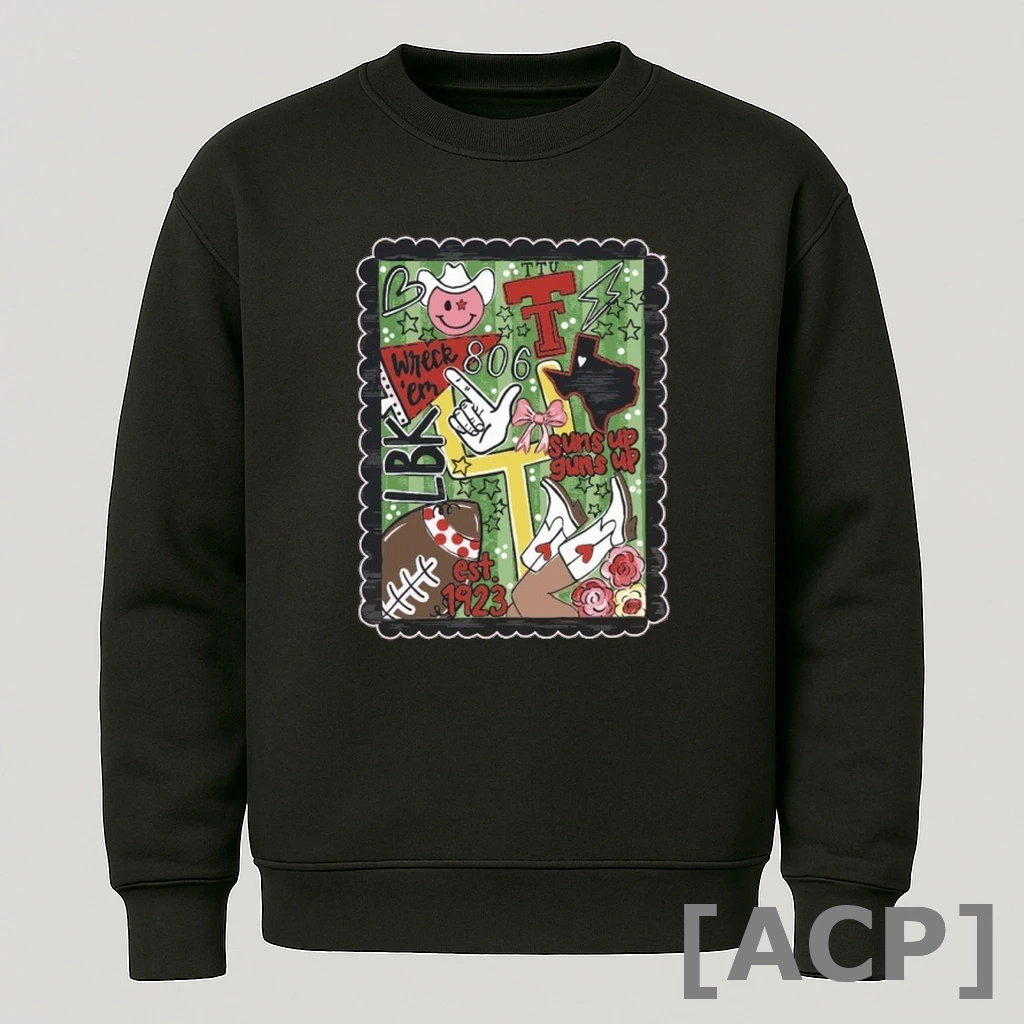 Official Texas Tech The Jc Suns Up Guns Up T Shirt Sweater