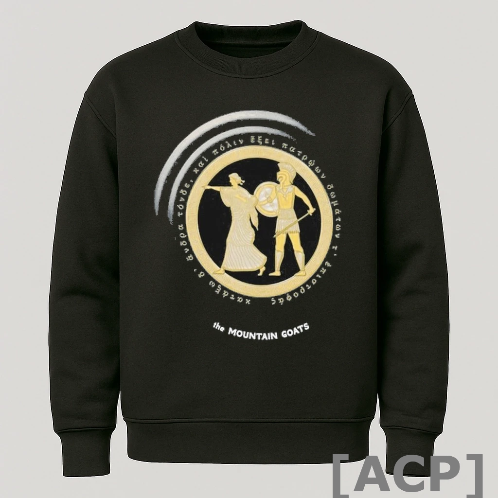 Official The Mountain Goats Shield Thebes T Shirt Sweater