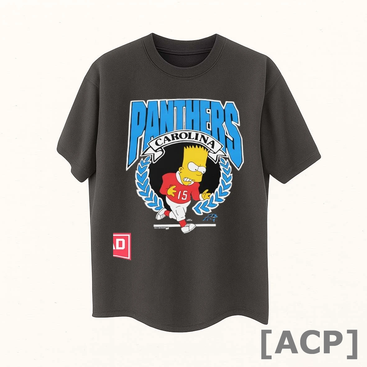 Official The Simpsons Bart X Carolina Panthers T Shirt Sweater