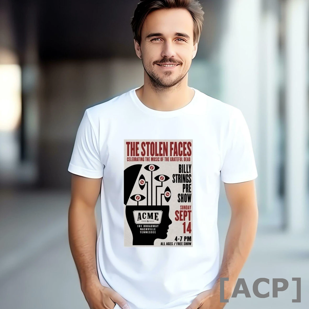 Official The Stolen Faces Celebrating The Music Of The Grateful Dead Nashville Tn Sept 14 2025 T Shirt Sweater