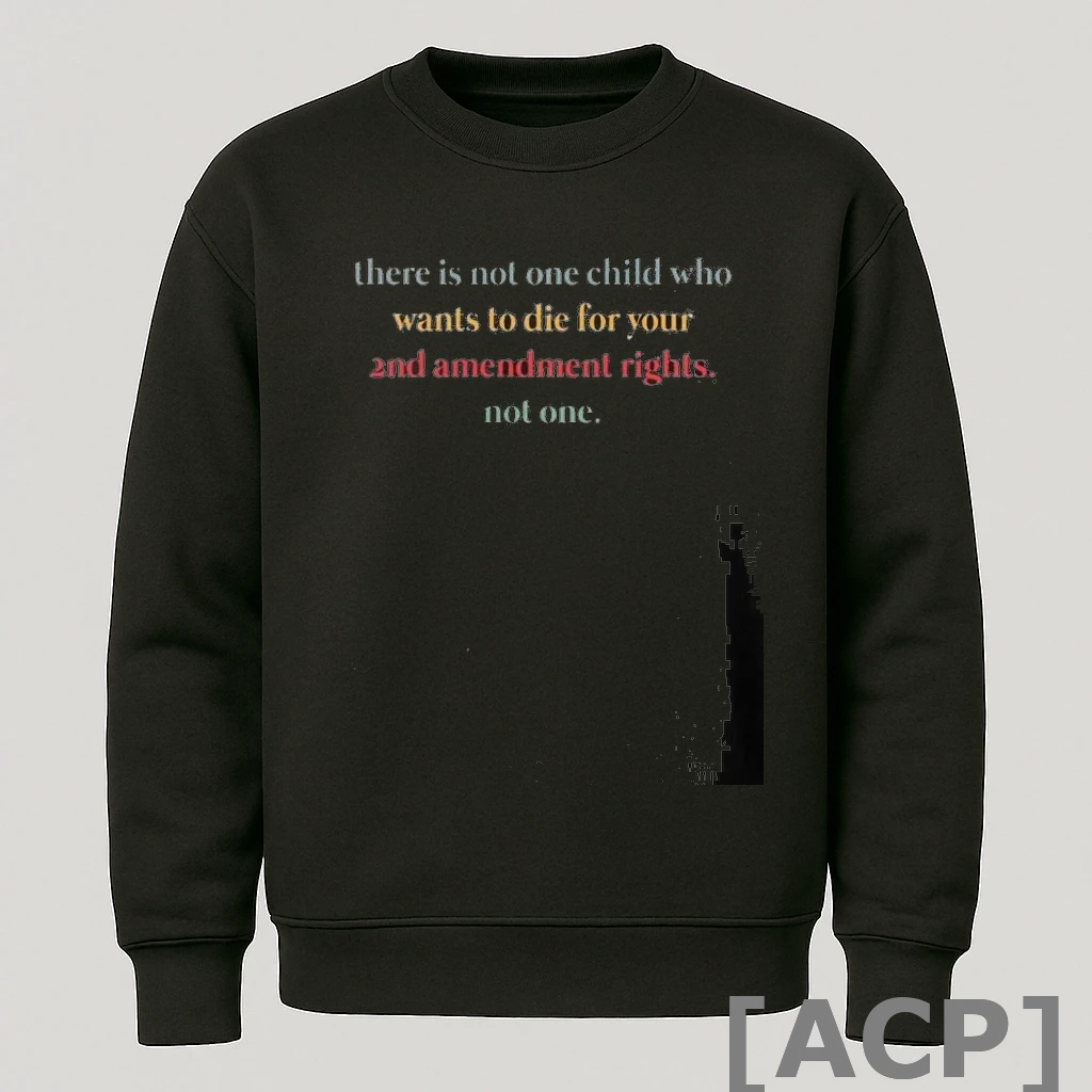 Official There Is Not One Child Who Wants To Die For Your 2nd T Shirt Sweater