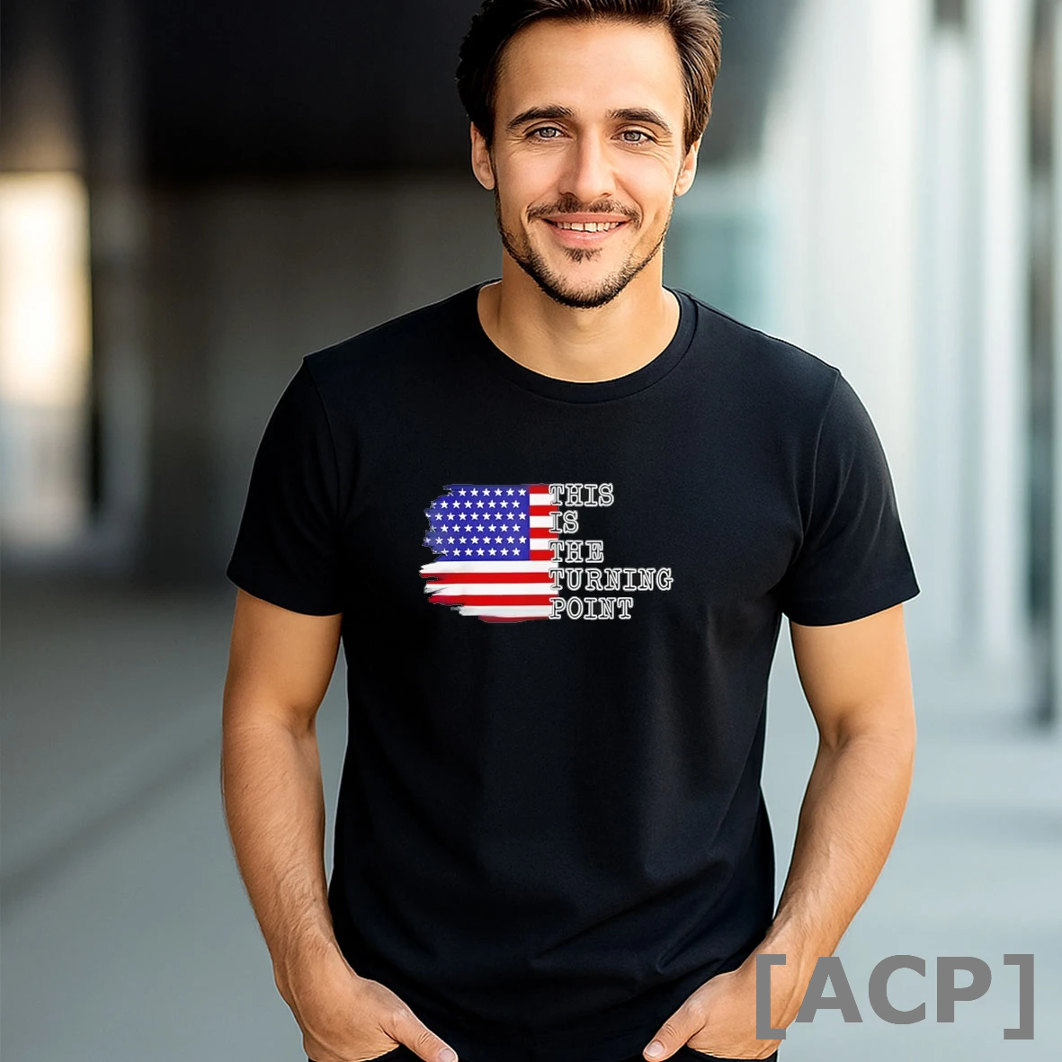 Official This Is The Turning Point Usa Flag T Shirt Sweater