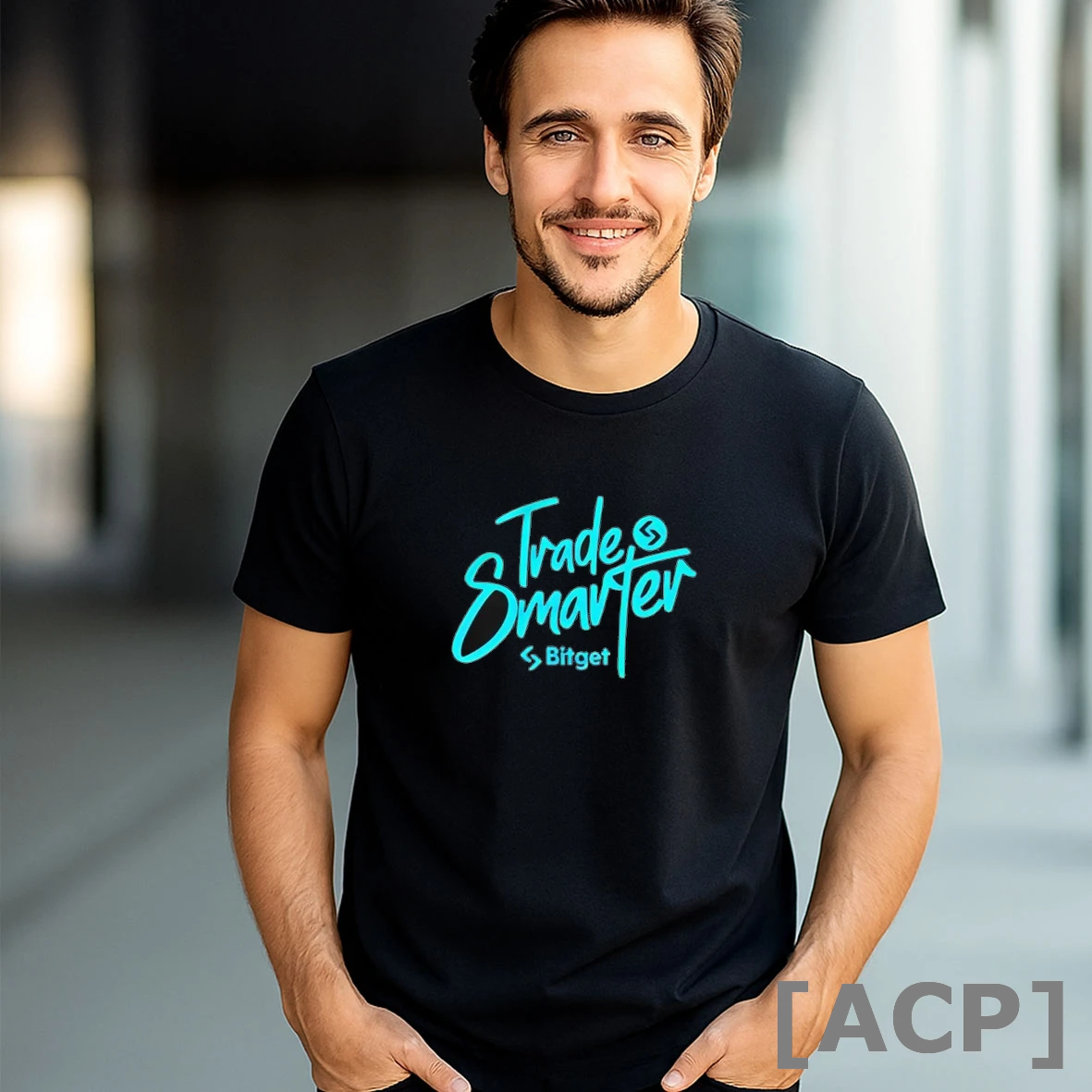 Official Trade Smarter Bitget Logo And Slogan T Shirt Sweater
