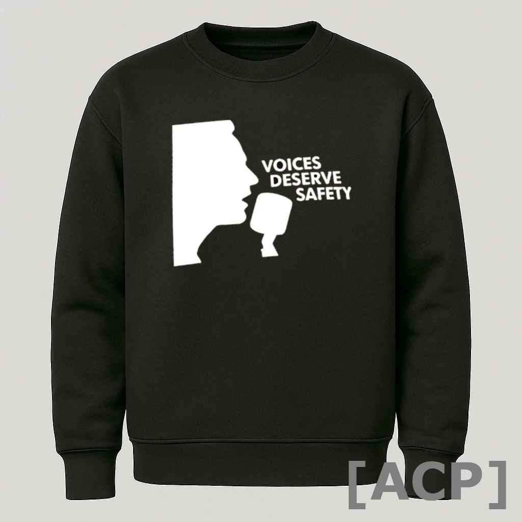 Official Voices Deserve Safety T Shirt Sweater