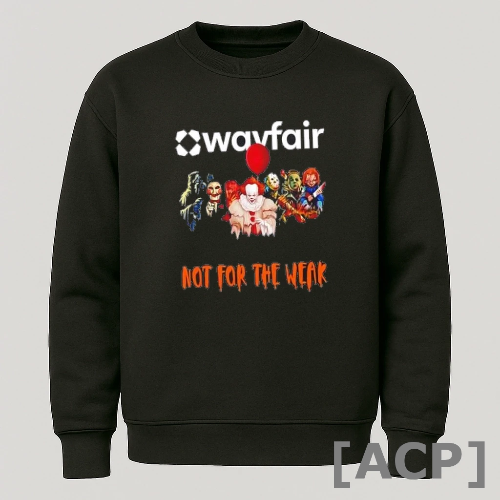Official Wayfair X Horror Movies Halloween Not For The Weak T Shirt Sweater