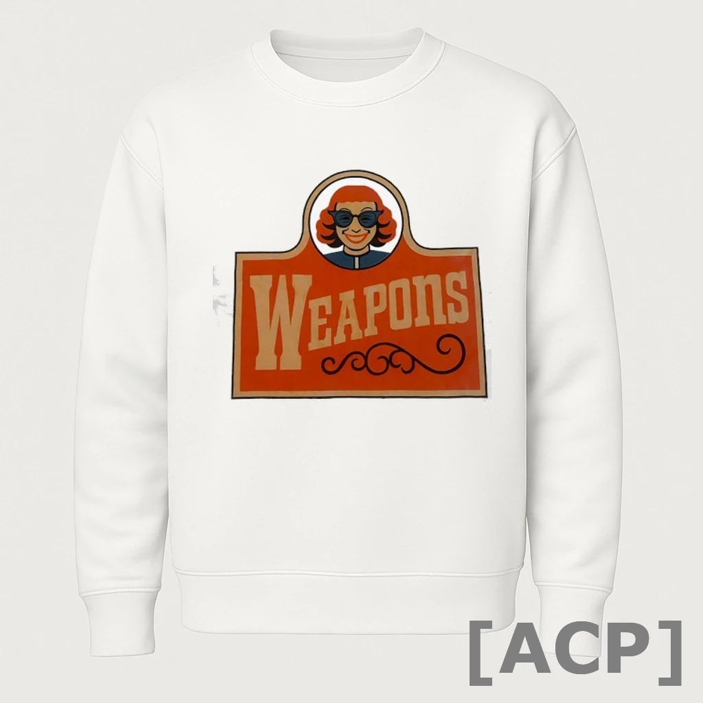 Official Weapons Wendys Zach Cregger Logo T Shirt Sweater