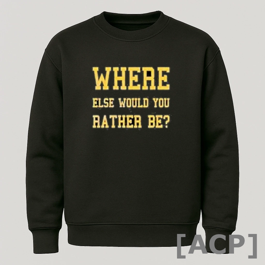 Official Where Else Would You Rather Be Minnesota T Shirt Sweater