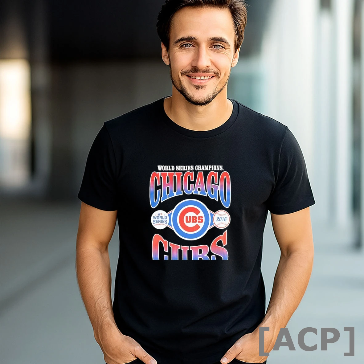 Official World Series Champions 2016 Logo Chicago Cubs T Shirt Sweater
