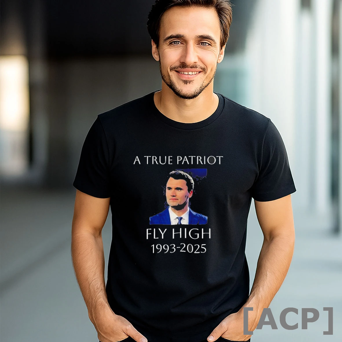Official A True Patriot Charlie Kirk Fly High 1993 2025 Honoring The Life Of T Shirt Sweater
