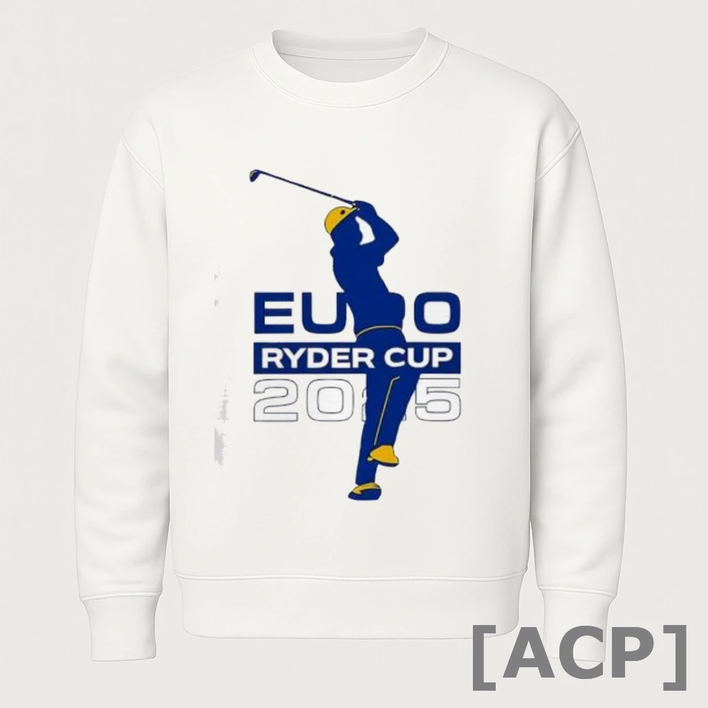 Official Euro Ryder Cup 2015 Golf Graphic T Shirt Sweater