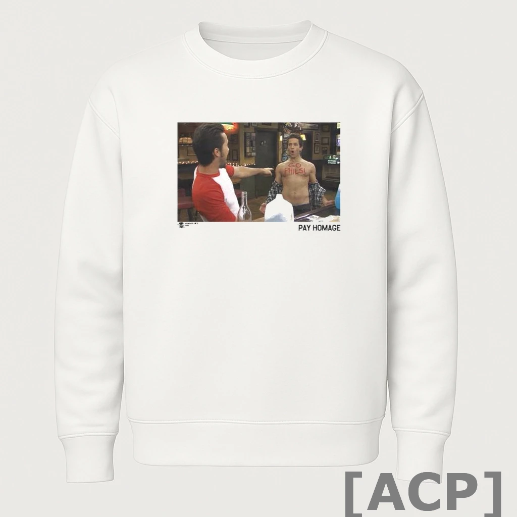 Official Its Always Sunny In Philadelphia X Phillies Pay Homage T Shirt Sweater