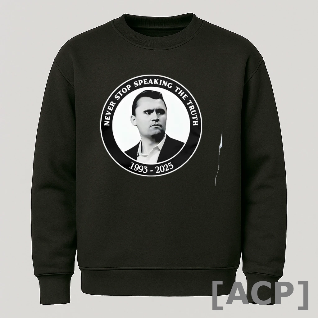 Official Nqssg61j Charlie Kirk Never Stop Speaking The Truth 1993 2025 T Shirt Sweater