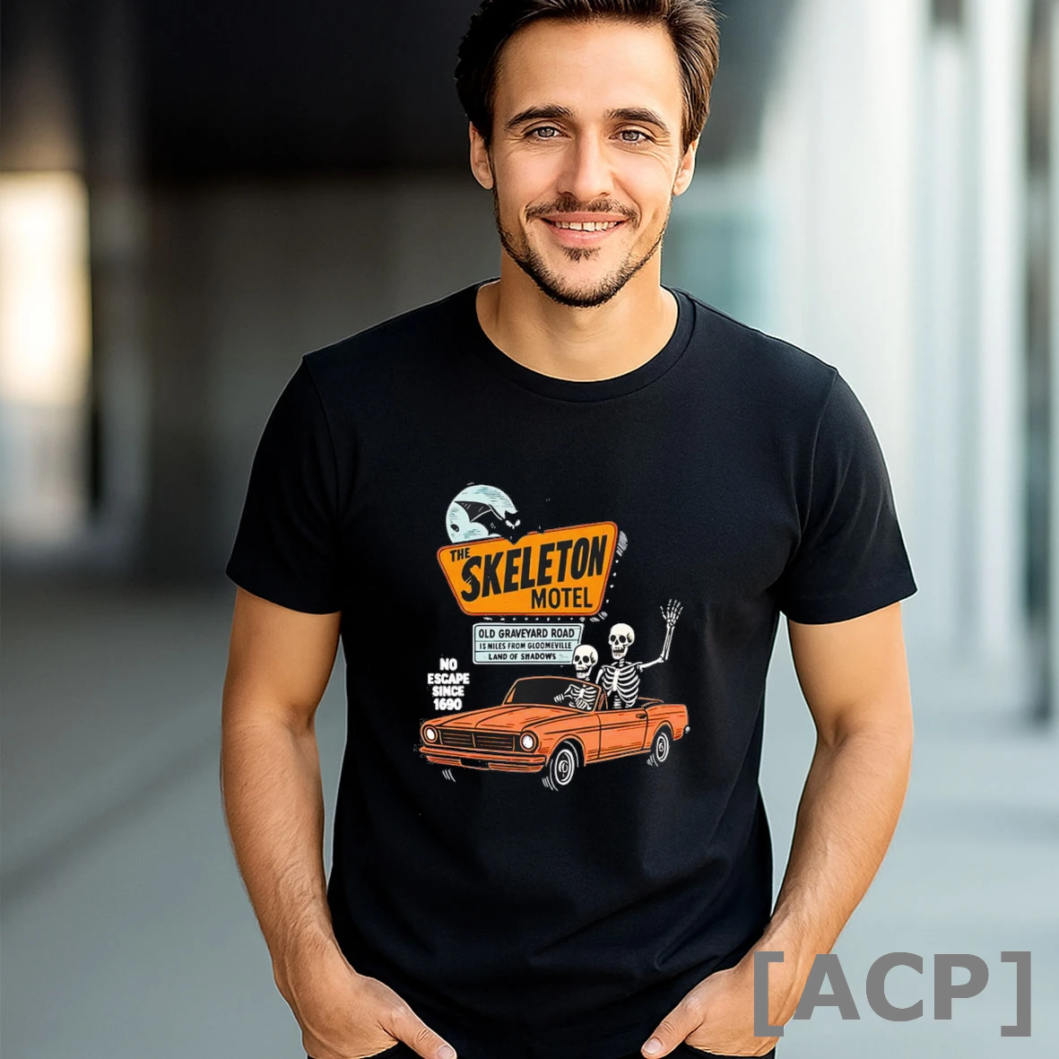 Official The Skeleton Motel T Shirt Sweater