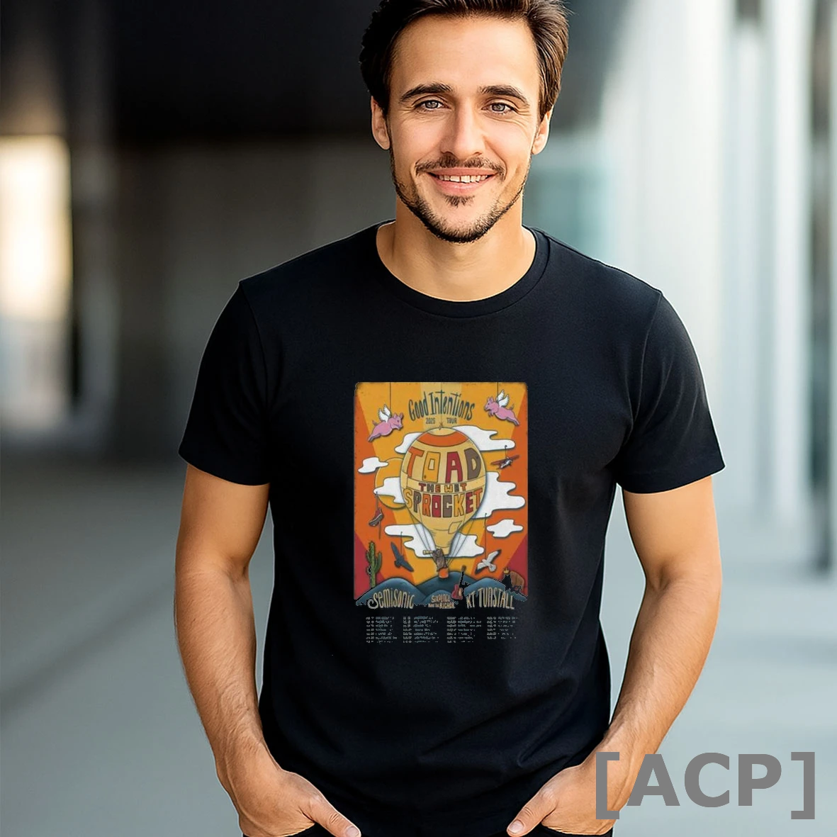 Official Toad The Wet Sprocket Good Intentions 2025 Tour T Shirt Sweater