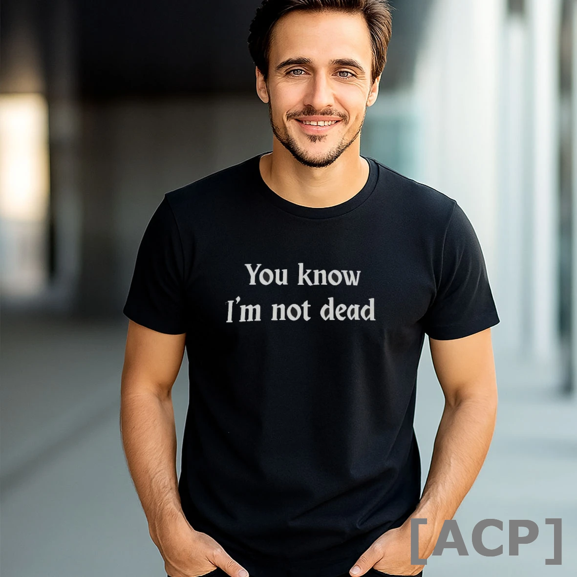 Official Top You Know Im Not Dead T Shirt Sweater