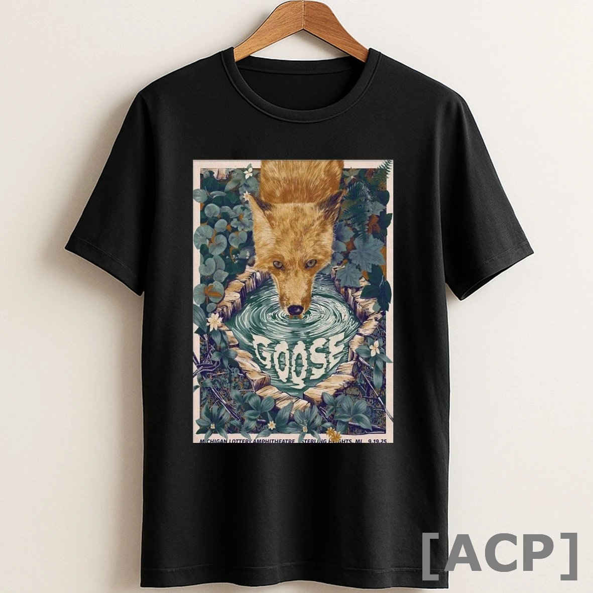 Original Goose Michigan Lottery Amphitheatre At Freedom Hill In Sterling Heights Mi Sep 19 2025 T Shirt Sweater