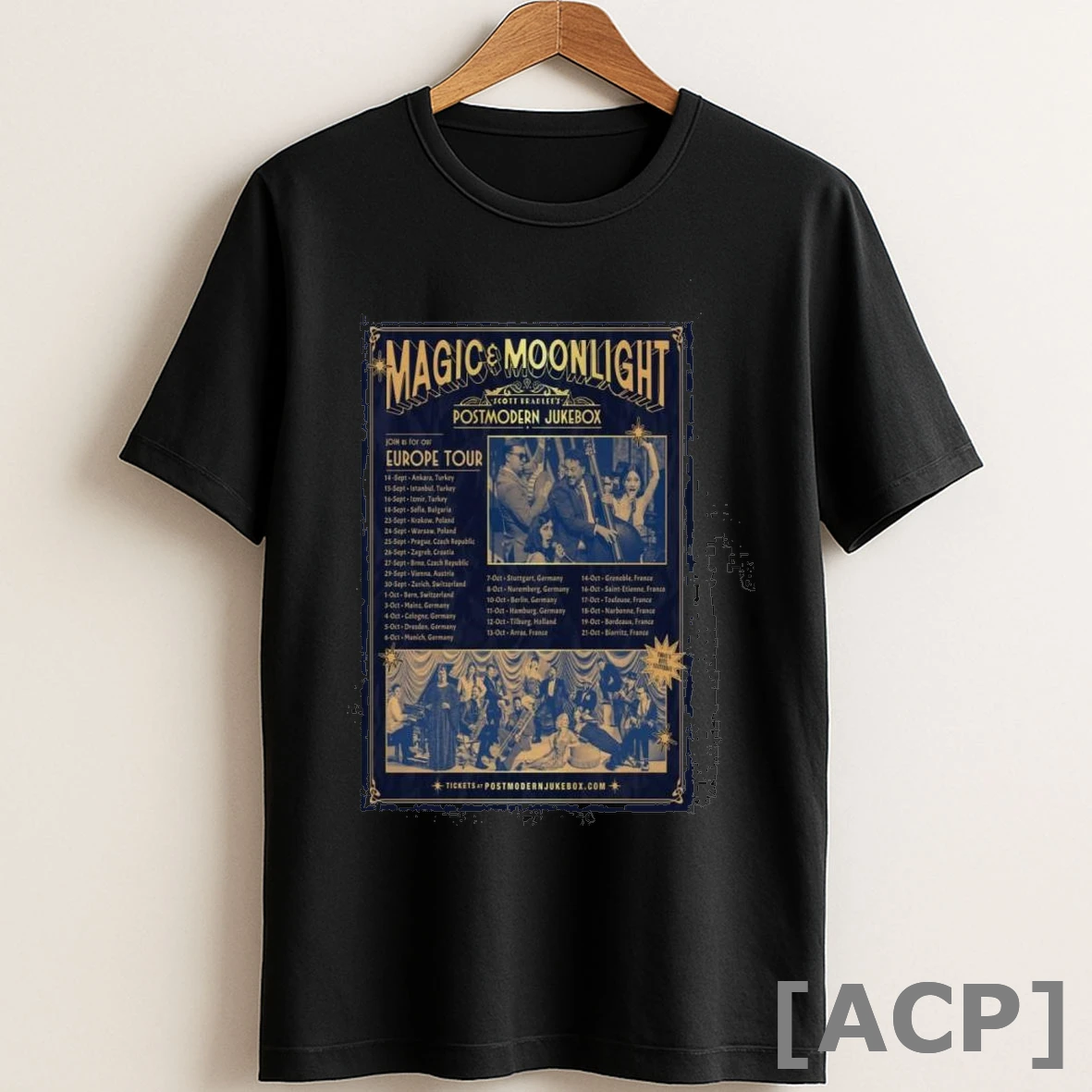 Original Postmodern Jukebox Magic Moonlight Europe Tour 2025 T Shirt Sweater